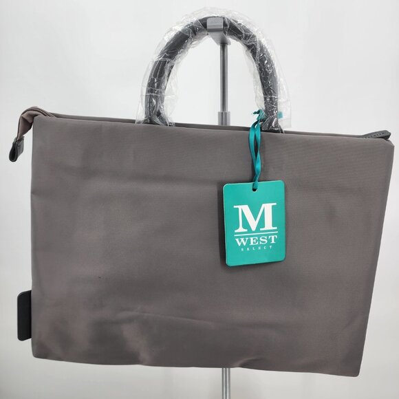 MONTANA WEST Gray 15" Waterproof Laptop Bag & Pouch NWT - Picture 5 of 9